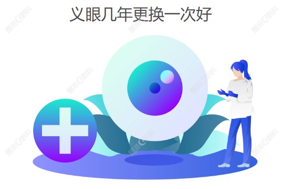 义眼几年更换一次好