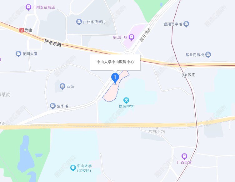 广州中山眼科医院地址
