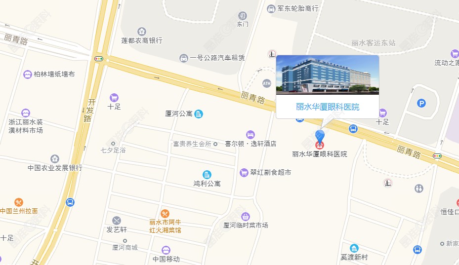 丽水华厦眼科医院地址