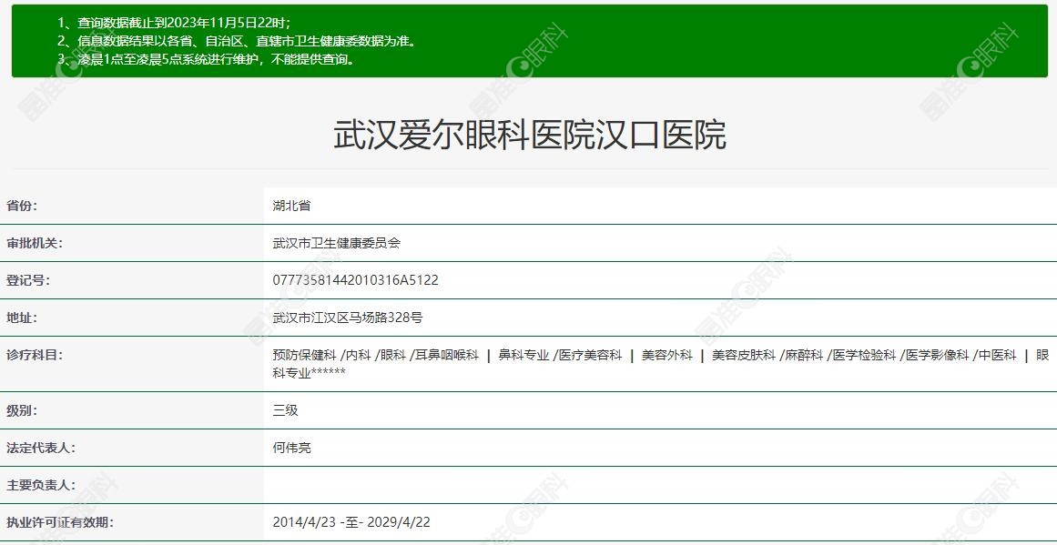 武汉爱尔眼科汉口医院是正规的吗