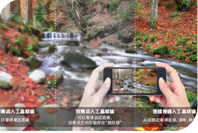 新无极连续视程人工晶体看东西真实图像