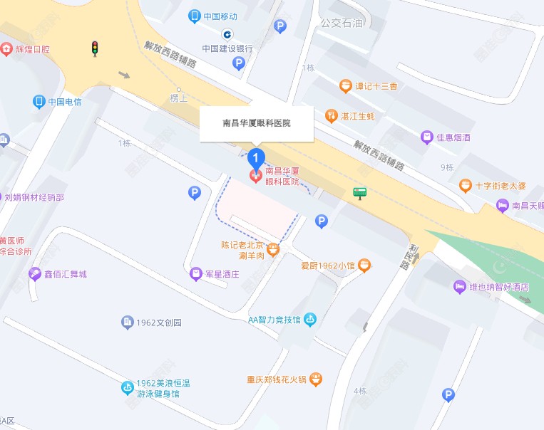 南昌华厦眼科医院地址www.ji-zhun.com