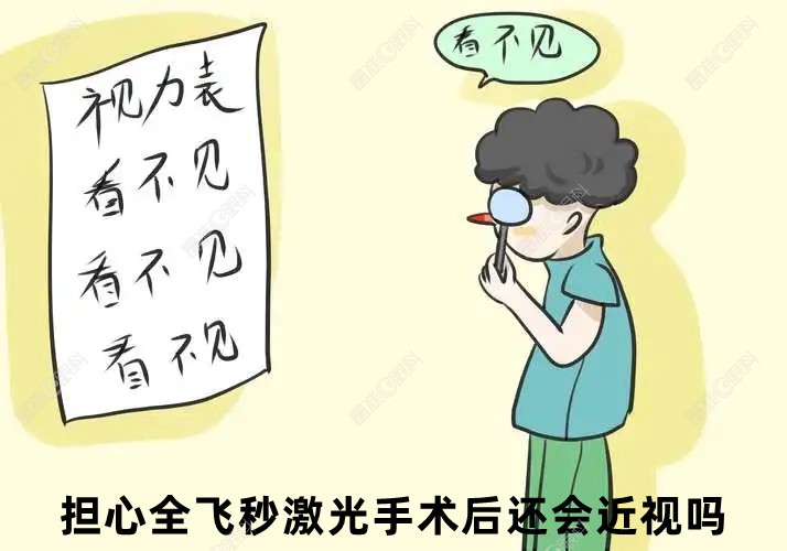全飞秒激光手术后还会近视吗