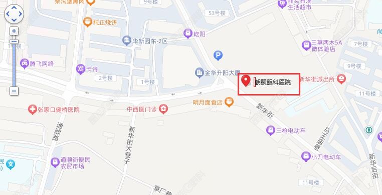 张家口朝聚眼科医院地址