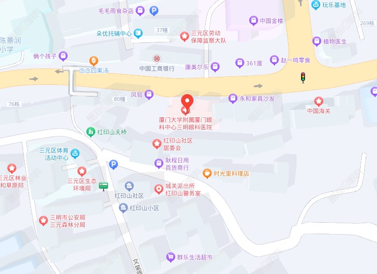 厦门眼科中心三明华厦眼科医院地址