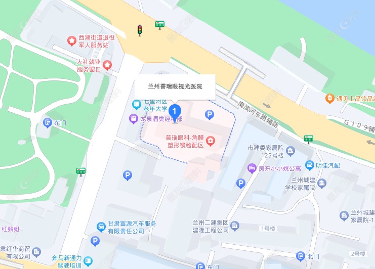 兰州普瑞眼视光医院地址