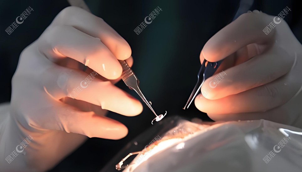 成都做近视晶体植入手术过程