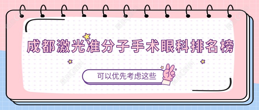 成都激光准分子手术眼科排名榜