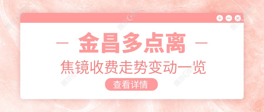 金昌多点离焦镜收费走势变动一览