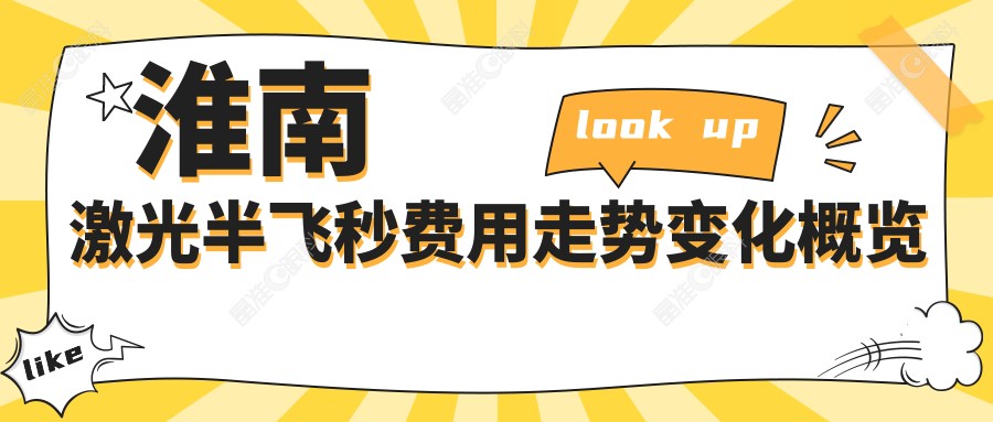 淮南激光半飞秒费用走势变化概览