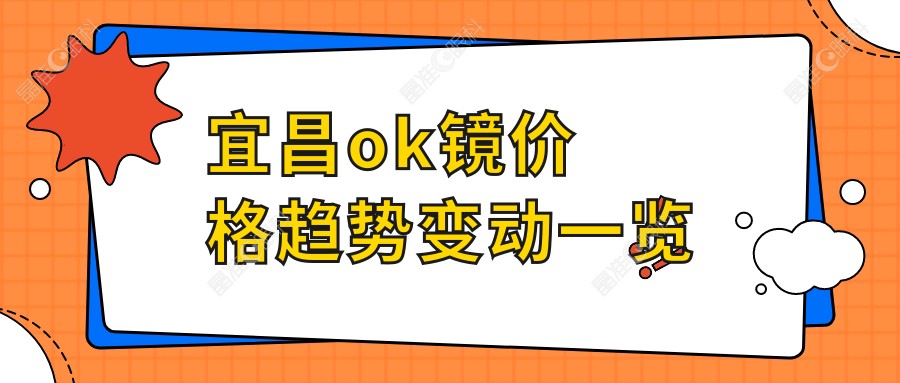 宜昌ok镜价格趋势变动一览