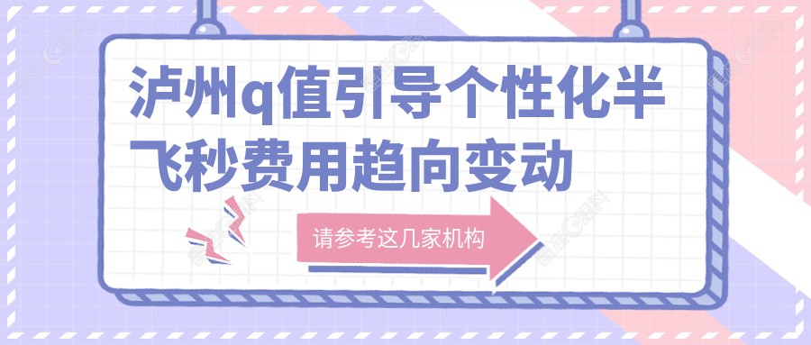 泸州q值引导个性化半飞秒费用趋向变动概览