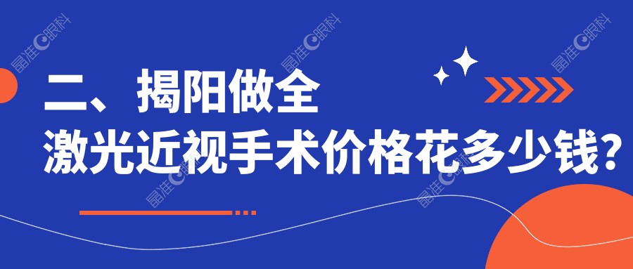 二、揭阳做全激光近视手术价格花多少钱？希玛林顺潮眼科14590/希玛林顺潮眼科17768/12958