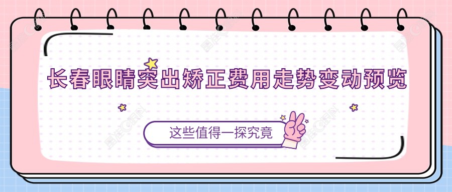 长春眼睛突出矫正费用走势变动预览