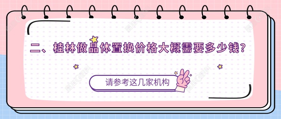 二、桂林做晶体置换价格大概需要多少钱？赋盈2060、1958、2098