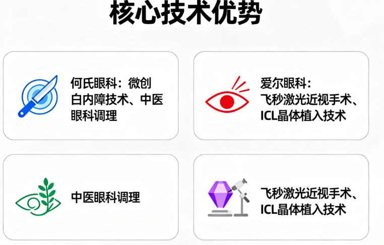 何氏眼科的价格优势