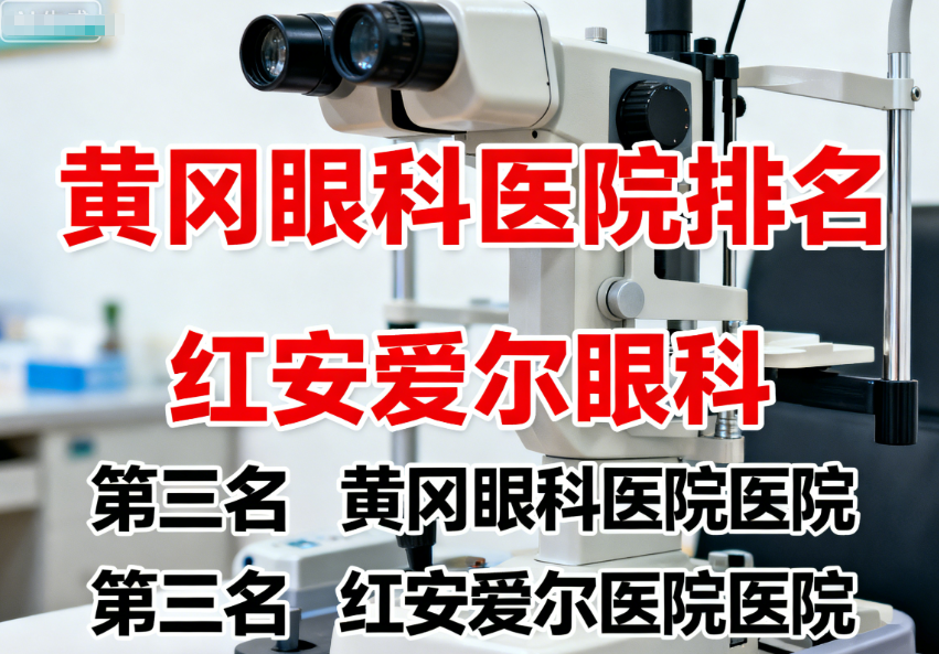 黄冈眼科医院哪个好？排名概览